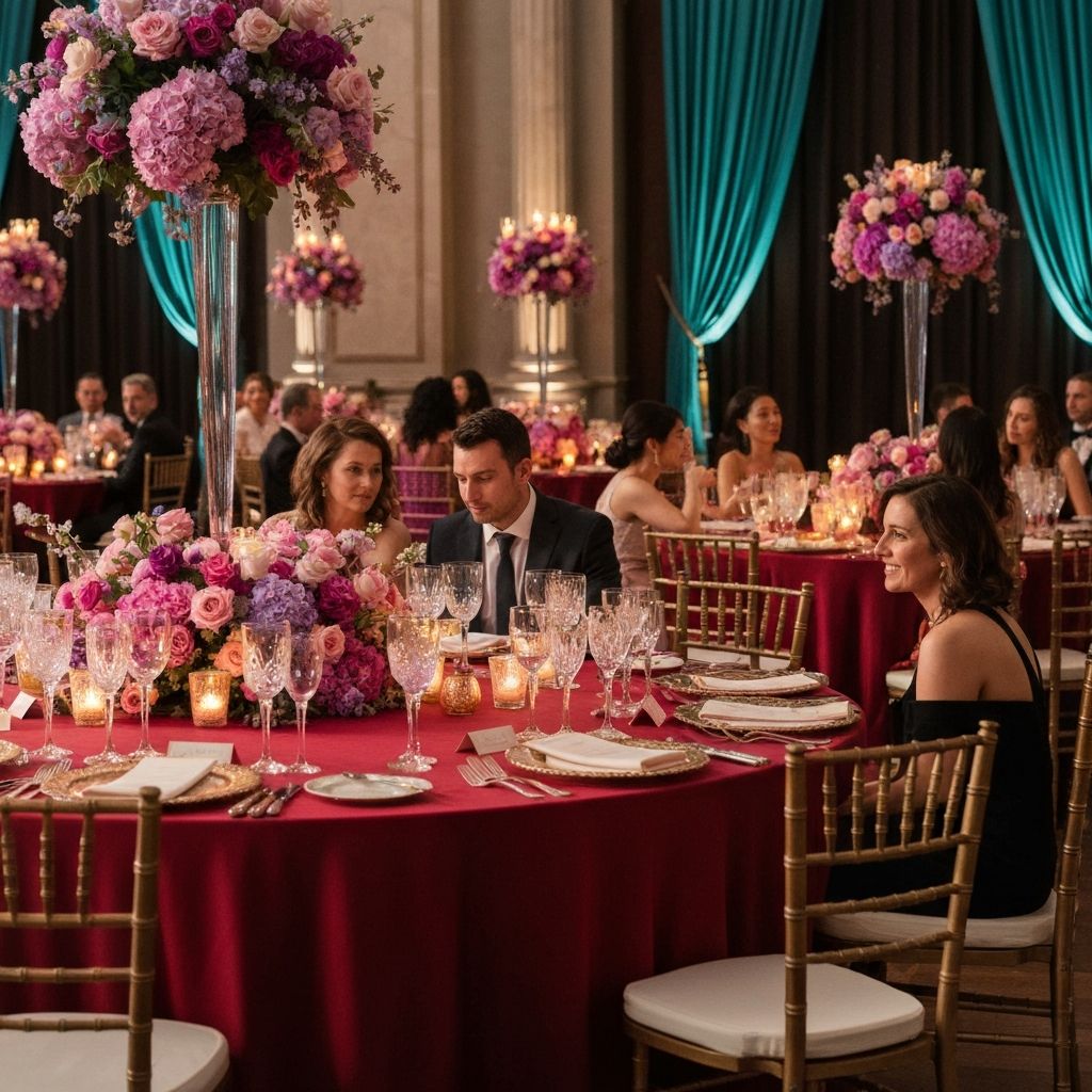 Luxe Wedding Reception